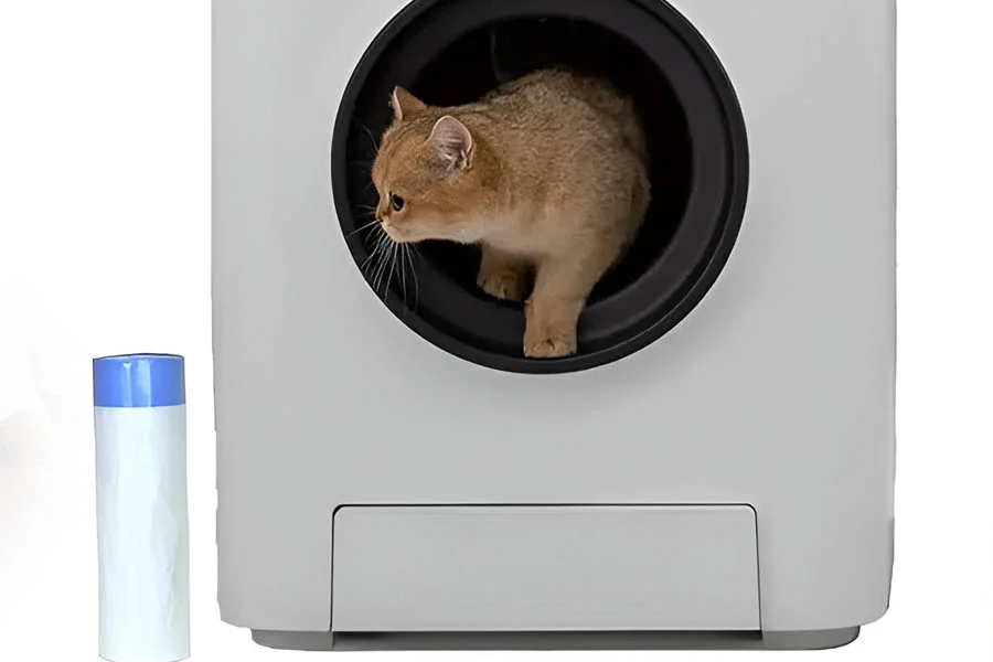 auto cleaning cat litter box